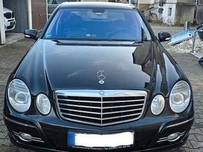Brugt Mercedes E320 Avantgarde 224 HK (164 kW) 2006 Sort Sedan