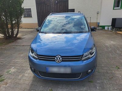Gebraucht VW Touran 140 PS (102 kW) 2012 Blau Van / Kleinbus