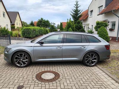Gebraucht Skoda Superb SportLine 220 PS (161 kW) 2018 Grau Kombi