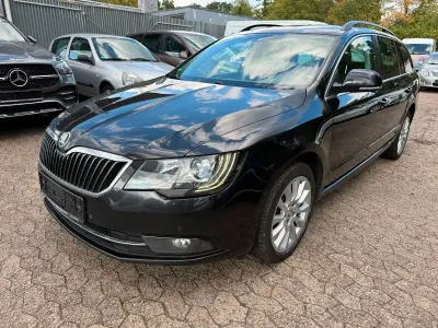 Gebraucht Skoda Superb 170 PS (125 kW) 2014 Schwarz Kombi