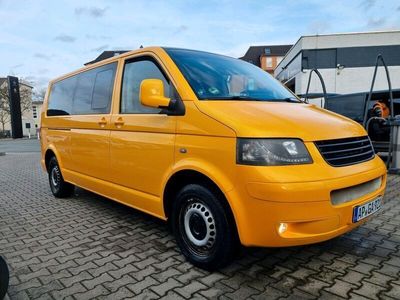 gebraucht VW T5 Allrad Syncro Langer Radstand 9 Sitzer TÜV Neu 6 Gang