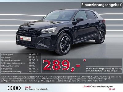 Gebraucht Audi Q2 S-Line 150 PS (110 kW) 2024 Mythosschwarz metallic SUV