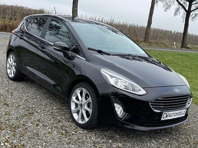 Gebraucht Ford Fiesta Titanium 125 PS (91 kW) 2017 Schwarz Limousine
