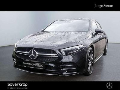 Schwarzlack kosmosschwarz (metallic) Gebraucht 2021 Mercedes A35 AMG AMG Limousine | 38.635 € (Fairer Preis)