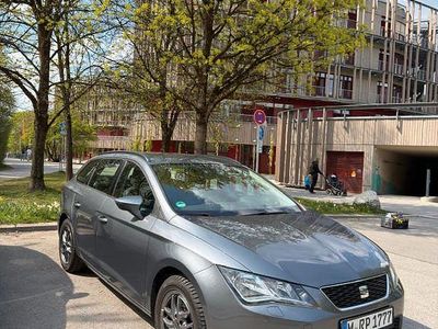 Usata Seat Leon ST Style 105 CV (77 kW) 2015 Grigio Station wagon