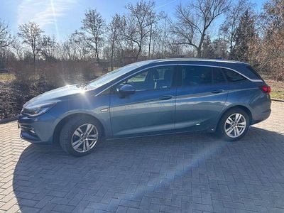 Gebraucht Opel Astra 125 PS (91 kW) 2016 Blau Kombi