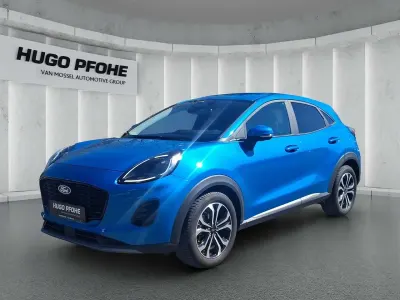 Gebraucht Ford Puma Titanium 125 PS (91 kW) 2025 Digital aqua blue metallic SUV