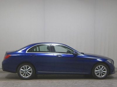 Usata Mercedes C200 Avantgarde 197 CV (144 kW) 2021 Blu Berlina
