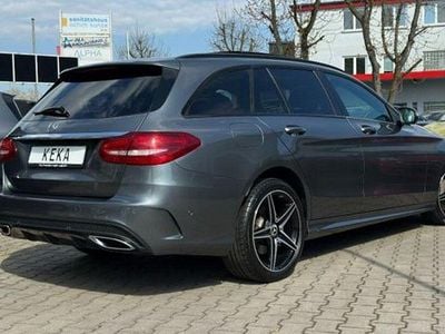 Usata Mercedes C250 AMG 204 CV (150 kW) 2017 Grigio Berlina