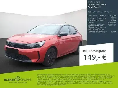 Gebraucht Opel Corsa 101 PS (74 kW) 2025 Rot/typ aussenverkleidung metalliclackierung Limousine