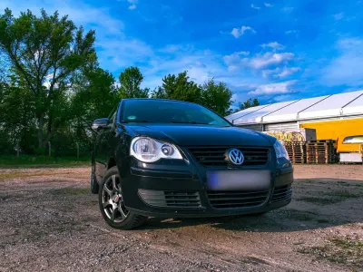 Gebraucht VW Polo 64 PS (47 kW) 2006 Schwarz Kleinwagen