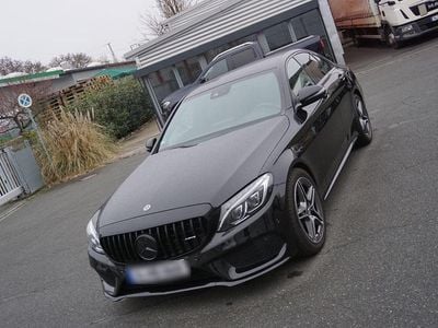 Gebraucht Mercedes C220 AMG line 170 PS (125 kW) 2018 Schwarz Limousine