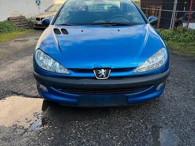 Usata Peugeot 206 CC 110 CV (80 kW) 2002 Blu Cabrio