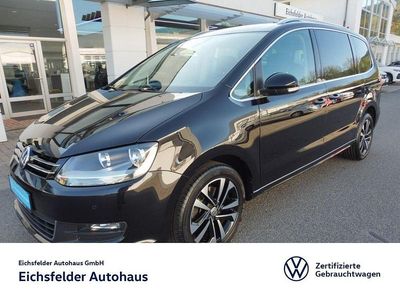 Usata VW Sharan United 150 CV (110 kW) 2021 Nero Monovolume