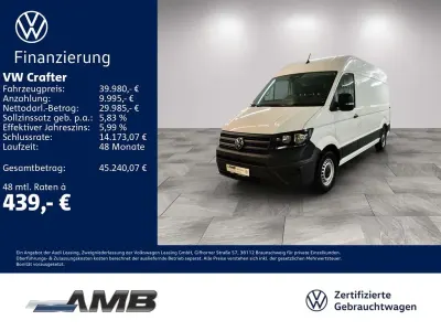 Gebraucht VW Crafter 140 PS (102 kW) 2024 Weiß Van