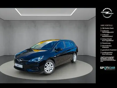 Gebraucht Opel Astra Edition 131 PS (96 kW) 2020 Schwarz Kombi