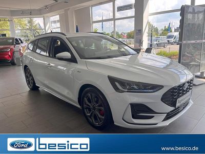 Neu Ford Focus ST-Line 125 PS (91 kW) 2025 Frozen white (weiss) Kombi