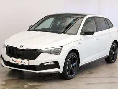 Gebraucht Skoda Scala Monte Carlo 110 PS (80 kW) 2022 Weiß metallic Kleinwagen