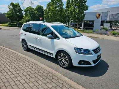 Gebraucht Seat Alhambra FR-Line 184 PS (135 kW) 2017 Weiß Van / Kleinbus