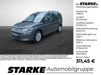 Neu VW Caddy Maxi Family 116 PS (85 kW) 2026 Grau (indiumgrau metallic) Van / Kleinbus