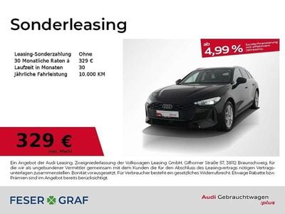 Mythosschwarz metallic Gebraucht 2025 Audi A5 Ambiente Kombi | 46.790 € (Superpreis)