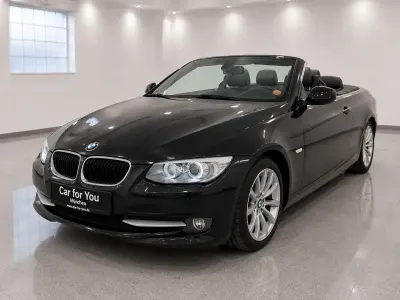 Gebraucht BMW 320 Cabriolet Comfort Edition 170 PS (125 kW) 2013 Schwarz Cabrio