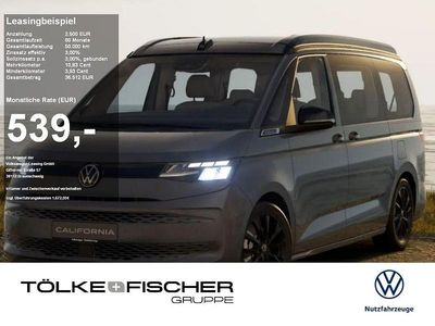 Schwarz Neu 2025 VW California Beach Van | 67.890 € (Etwas zu teuer)