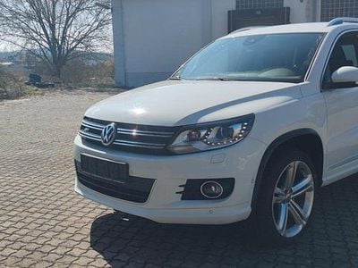 Gebraucht VW Tiguan R-line 177 PS (130 kW) 2014 Weiß SUV