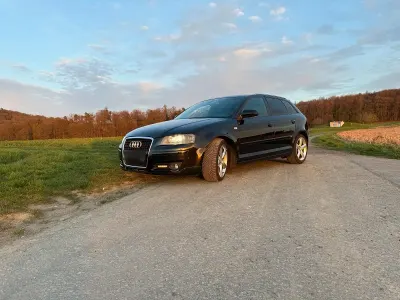 Gebraucht Audi A3 S-Line 170 PS (125 kW) 2007 Schwarz Kleinwagen
