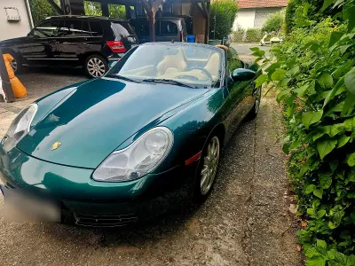 Gebraucht Porsche Boxster S 252 PS (185 kW) 1999 Grün Cabrio