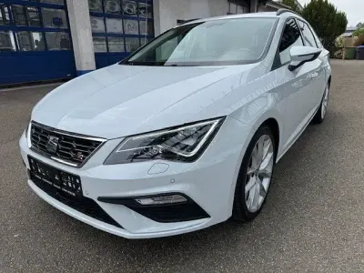 Brugt Seat Leon ST FR 125 HK (91 kW) 2017 Hvid Stationcar