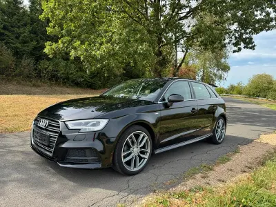 Gebraucht Audi A3 S-Line 150 PS (110 kW) 2019 Schwarz Limousine