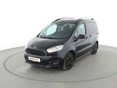 Second-hand Ford Tourneo Courier Titanium 101 CP (74 kW) 2017 Negru Monovolum