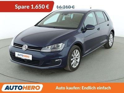 Gebraucht VW Golf VII LOUNGE 125 PS (91 kW) 2015 Blau Limousine
