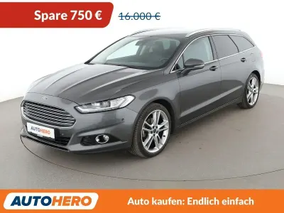 Gebraucht Ford Mondeo Titanium 239 PS (175 kW) 2015 Grau Kombi