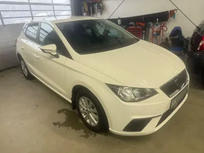 Brugt Seat Ibiza Style 90 HK (66 kW) 2019 Rød Hatchback