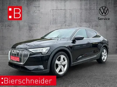 Gebraucht Audi e-tron Sportback S-Line 300 kW (408 PS) 2022 Schwarz SUV