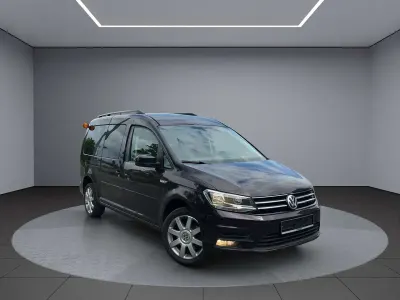 Gebraucht VW Caddy Maxi Comfortline 102 PS (75 kW) 2015 Black berry metallic Van / Kleinbus