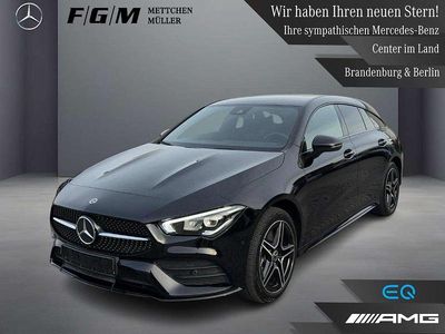 Second-hand Mercedes CLA250e Shooting Brake AMG line 218 CP (160 kW) 2021 Negru Break