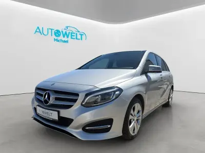 Brugt Mercedes B200 136 HK (100 kW) 2015 Sølv MPV