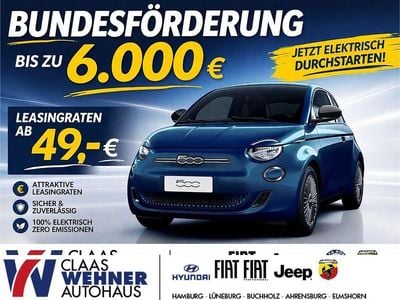 Nuova Fiat 500e Icon 86 kW (118 CV) 2026 Verde Utilitaria
