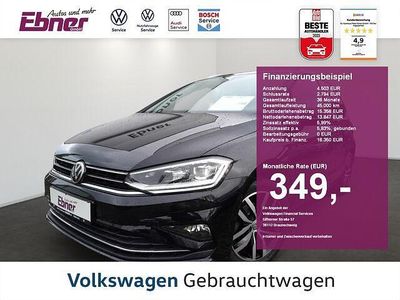 Gebraucht VW Golf Sportsvan Join 110 PS (80 kW) 2018 Schwarz Van / Kleinbus