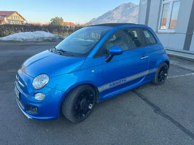Gebraucht Fiat 500S S 69 PS (50 kW) 2014 Blau Cabrio