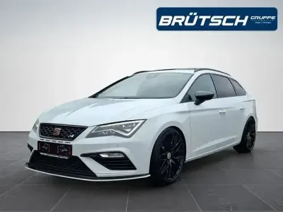 Brugt Seat Leon Beats 300 HK (220 kW) 2019 Hvid Stationcar