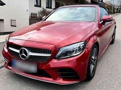 Gebraucht Mercedes C300 AMG 258 PS (189 kW) 2020 Rot Cabrio