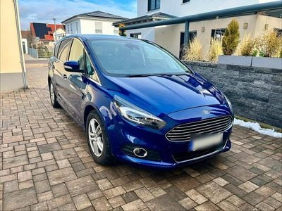 Brugt Ford S-MAX 240 HK (176 kW) 2017 Blå MPV