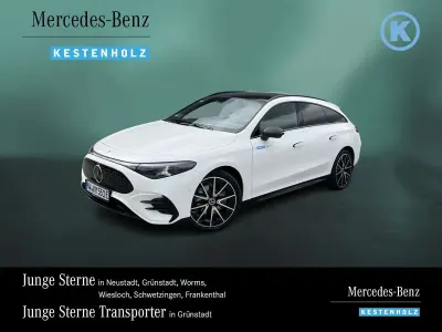Gebraucht Mercedes CLA250e Shooting Brake AMG 200 kW (272 PS) 2026 Polarweiß uni Kombi