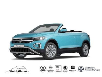 Gebraucht VW T-Roc Cabriolet Style 110 PS (80 kW) 2024 Blau Cabrio