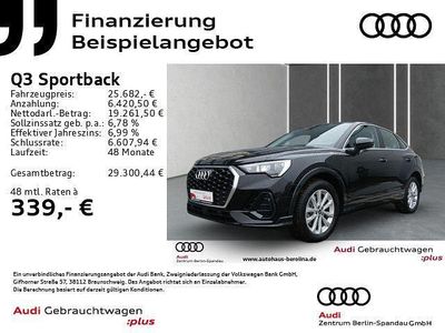 Gebraucht Audi Q3 Sportback 245 PS (180 kW) 2022 Schwarz SUV