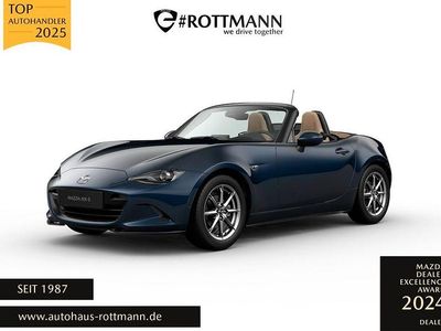Neu Mazda MX5 Kazari 132 PS (97 kW) 2025 Schwarz Cabrio